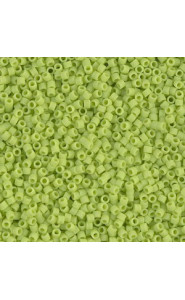 Miyuki delica beads 15/0 - Matted opaque chartreuse DBS-763